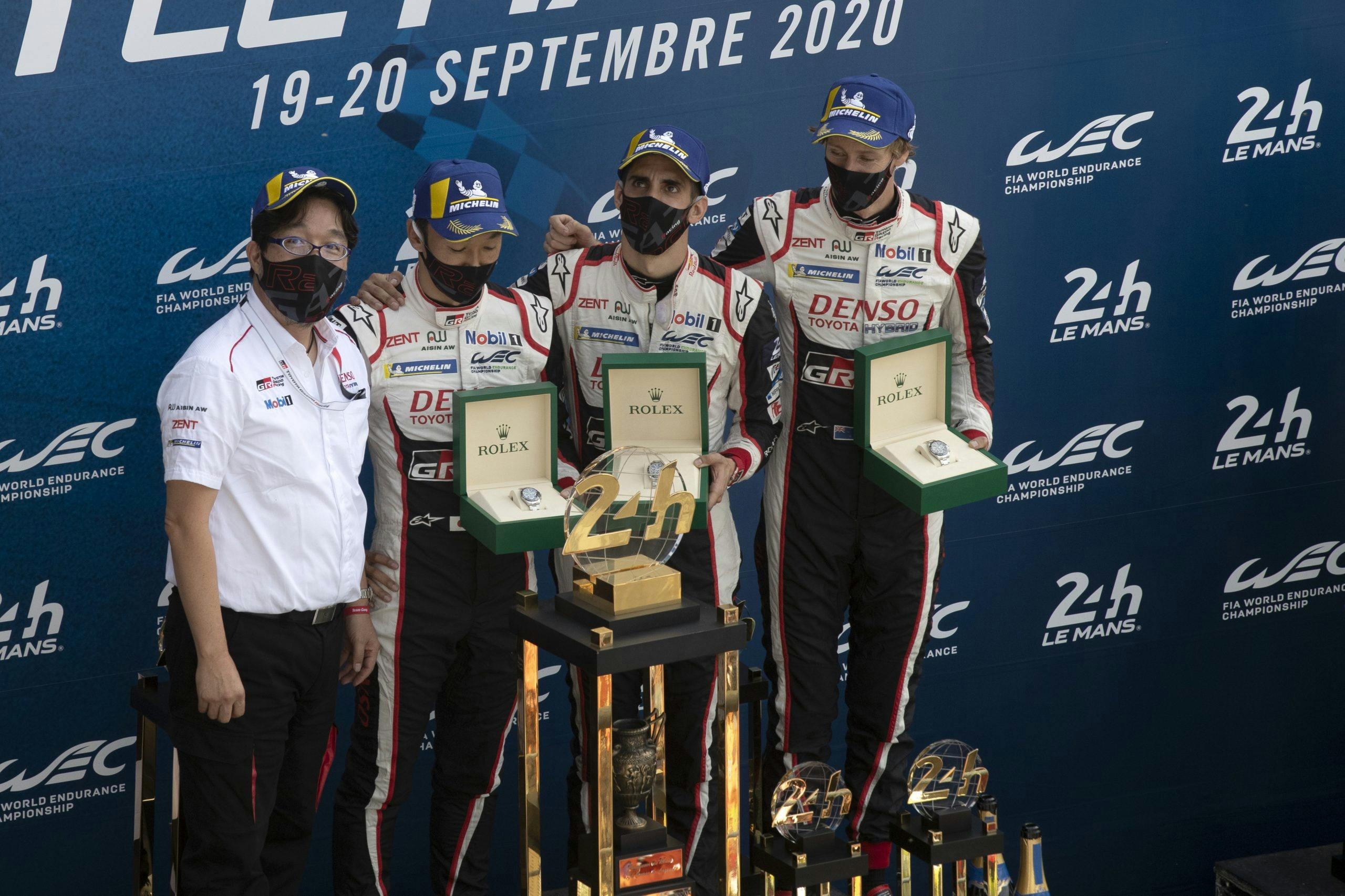 24 hours of Le Mans 2020 toyota gazoo racing winning drivers