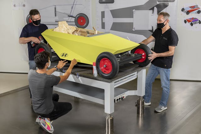 Hyundai soapbox car