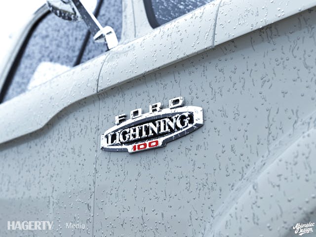 Lightning F100 concept prototype visual badging