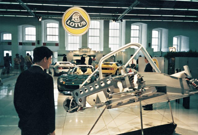 lotus elise series 1 factory chassis