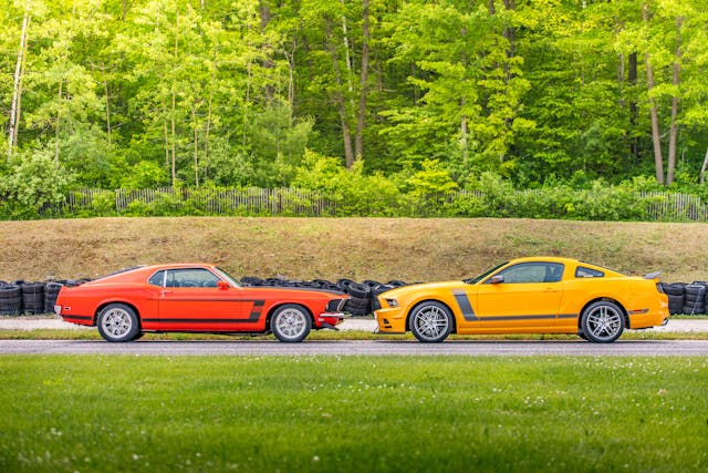ford mustang boss 302 new vs old head to head