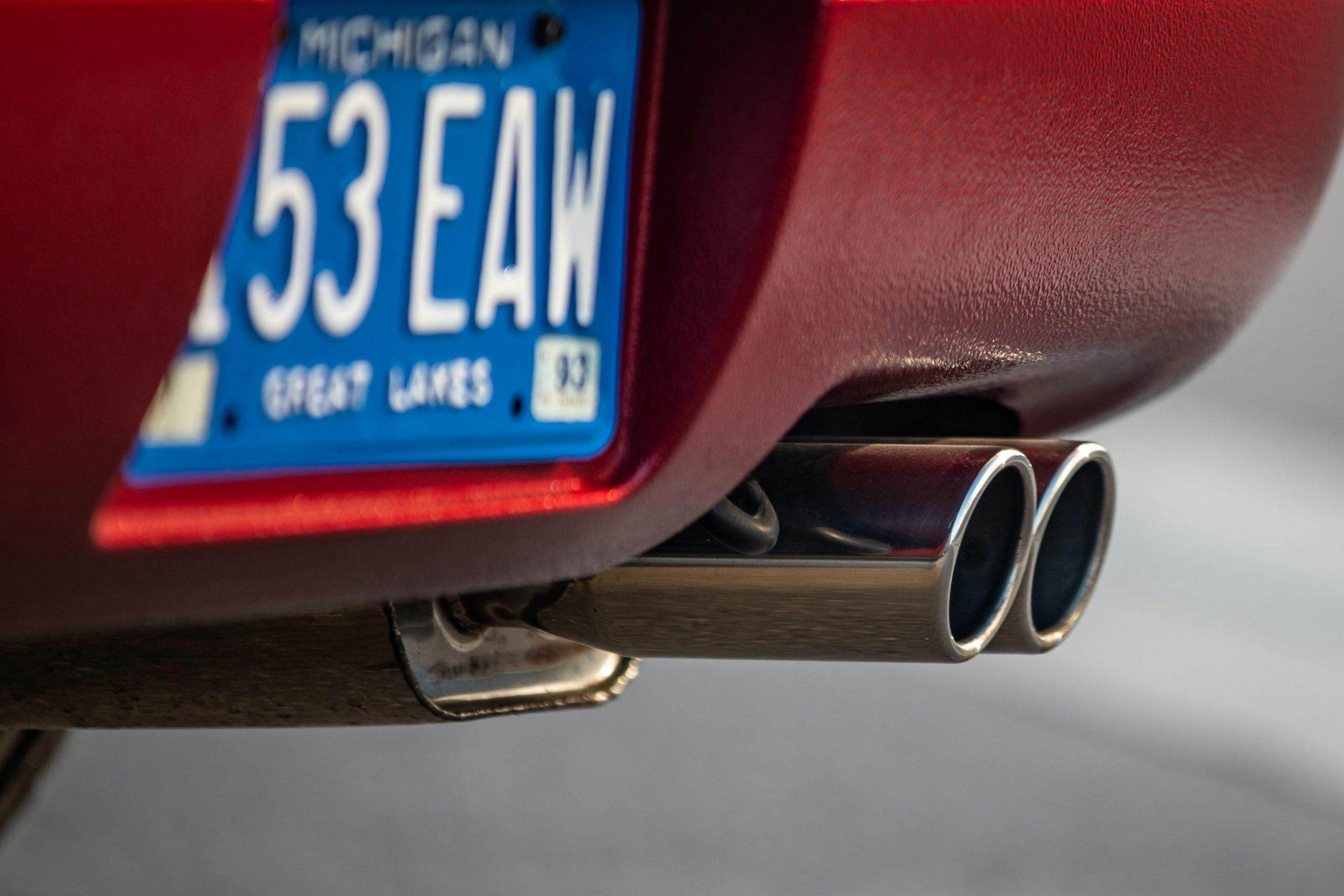 Nissan 300ZX tailpipe exhaust