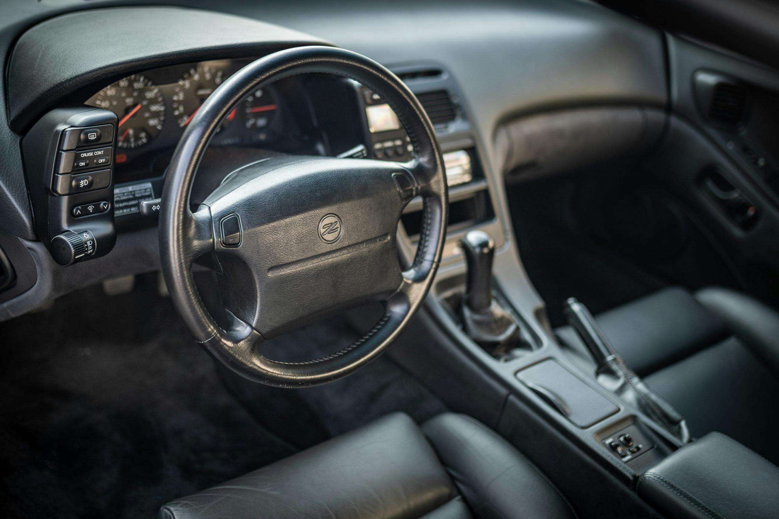 Nissan 300ZX front interior