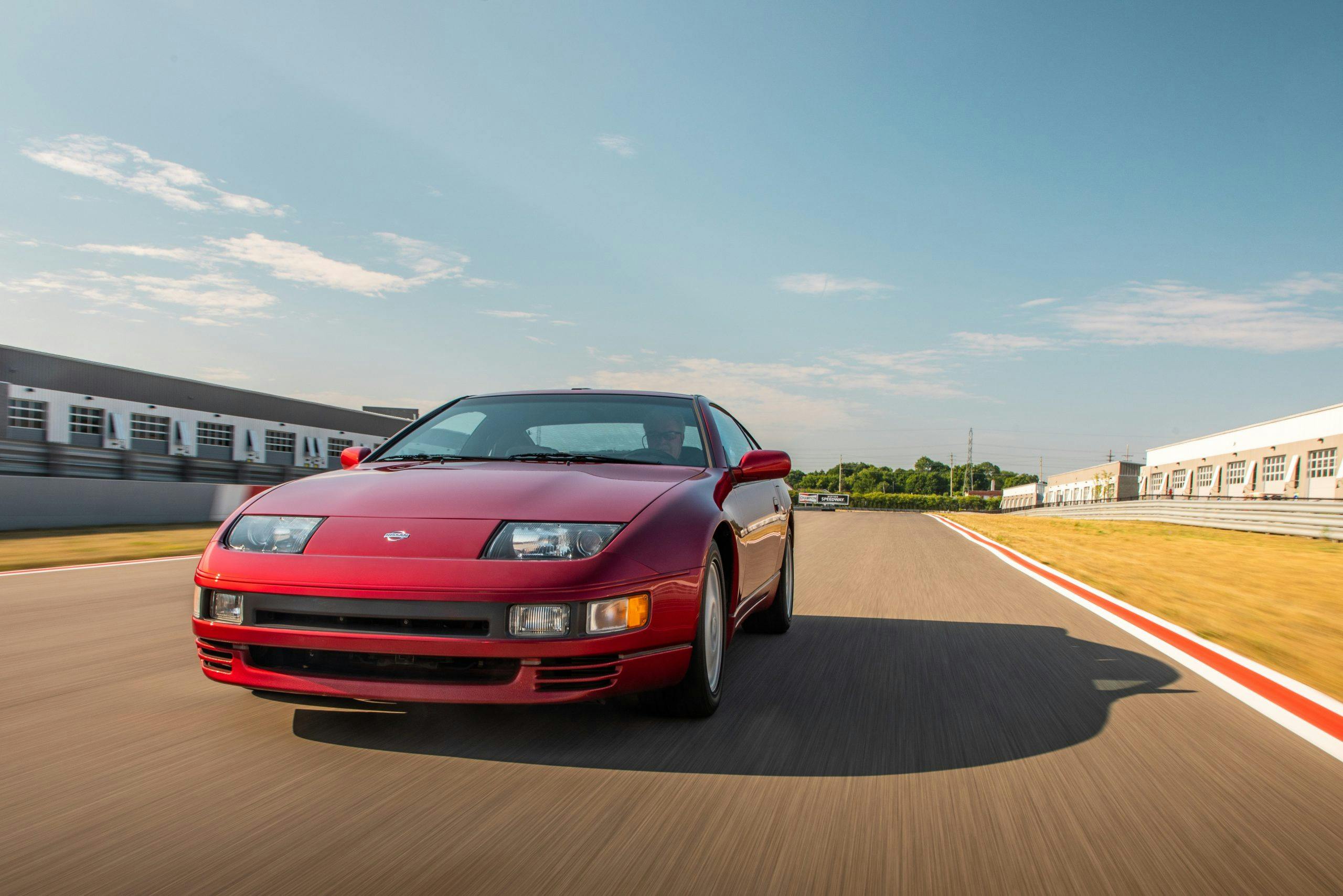 Nissan 300ZX front dynamic action