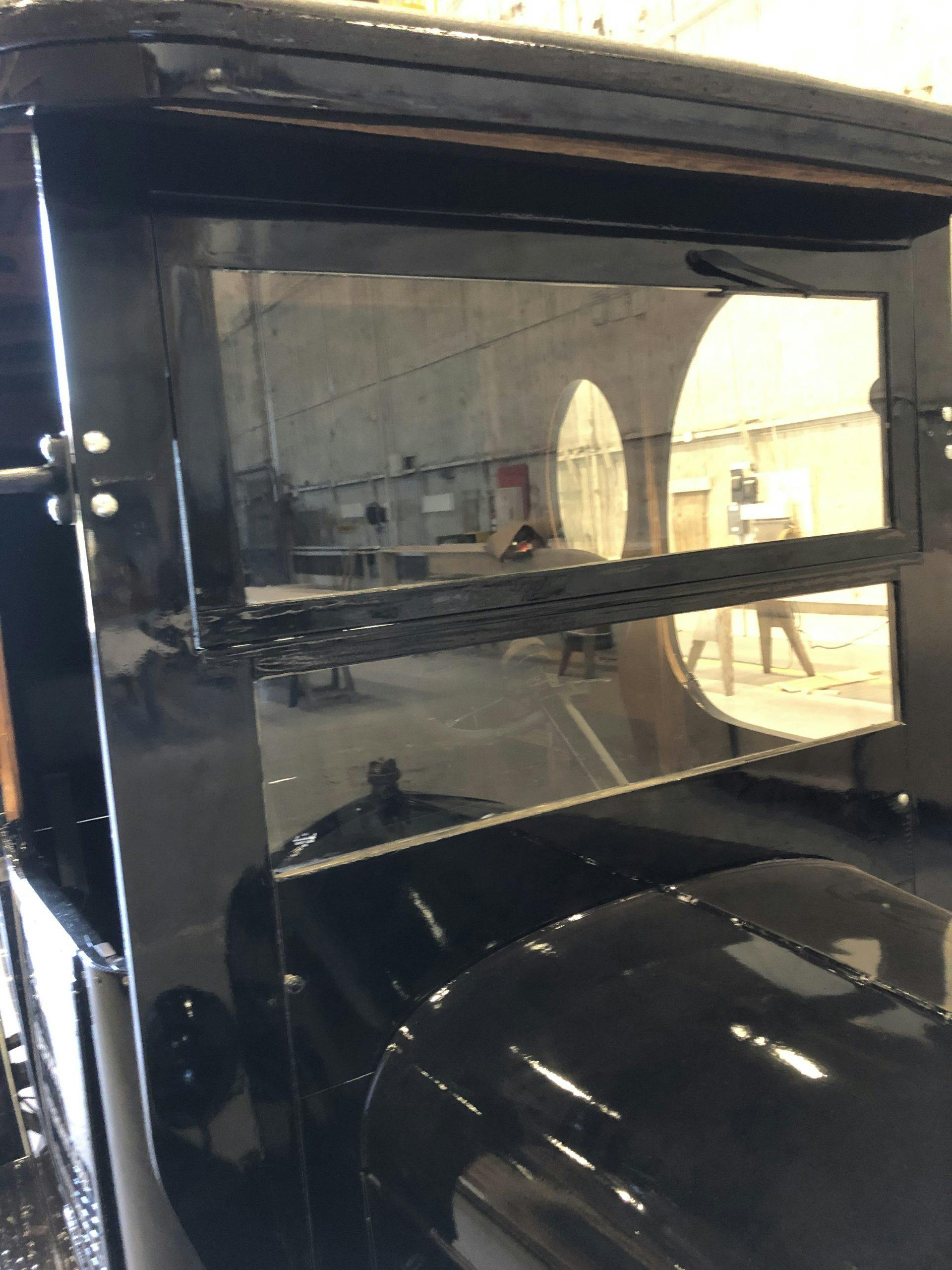 perry mason milktruck ford model t prop car windshield