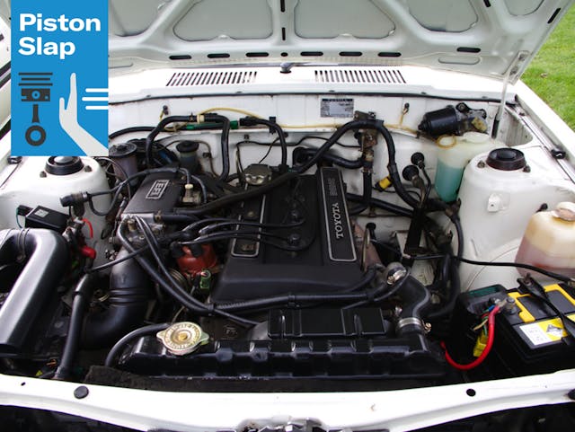 Piston Slap Toyota Inline Engine Bay