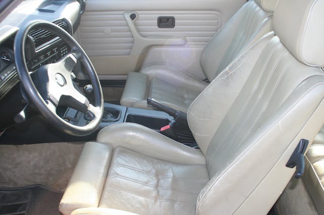 Rob Siegel - The Trade - 1987 BMW 325is interior BEFORE