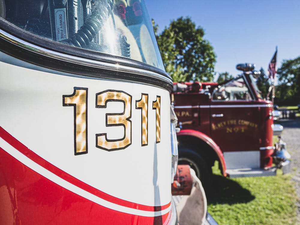 gold 1311 firetruck numbering