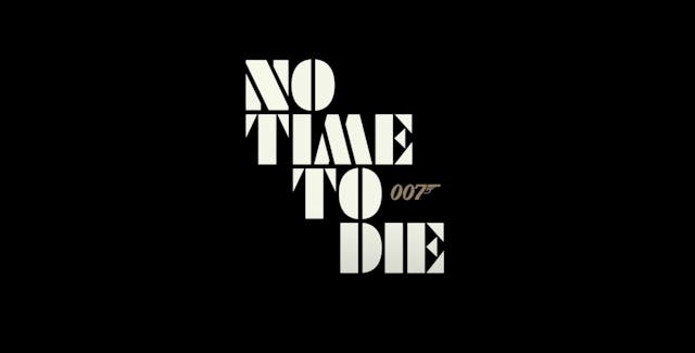 No Time to Die James Bond title