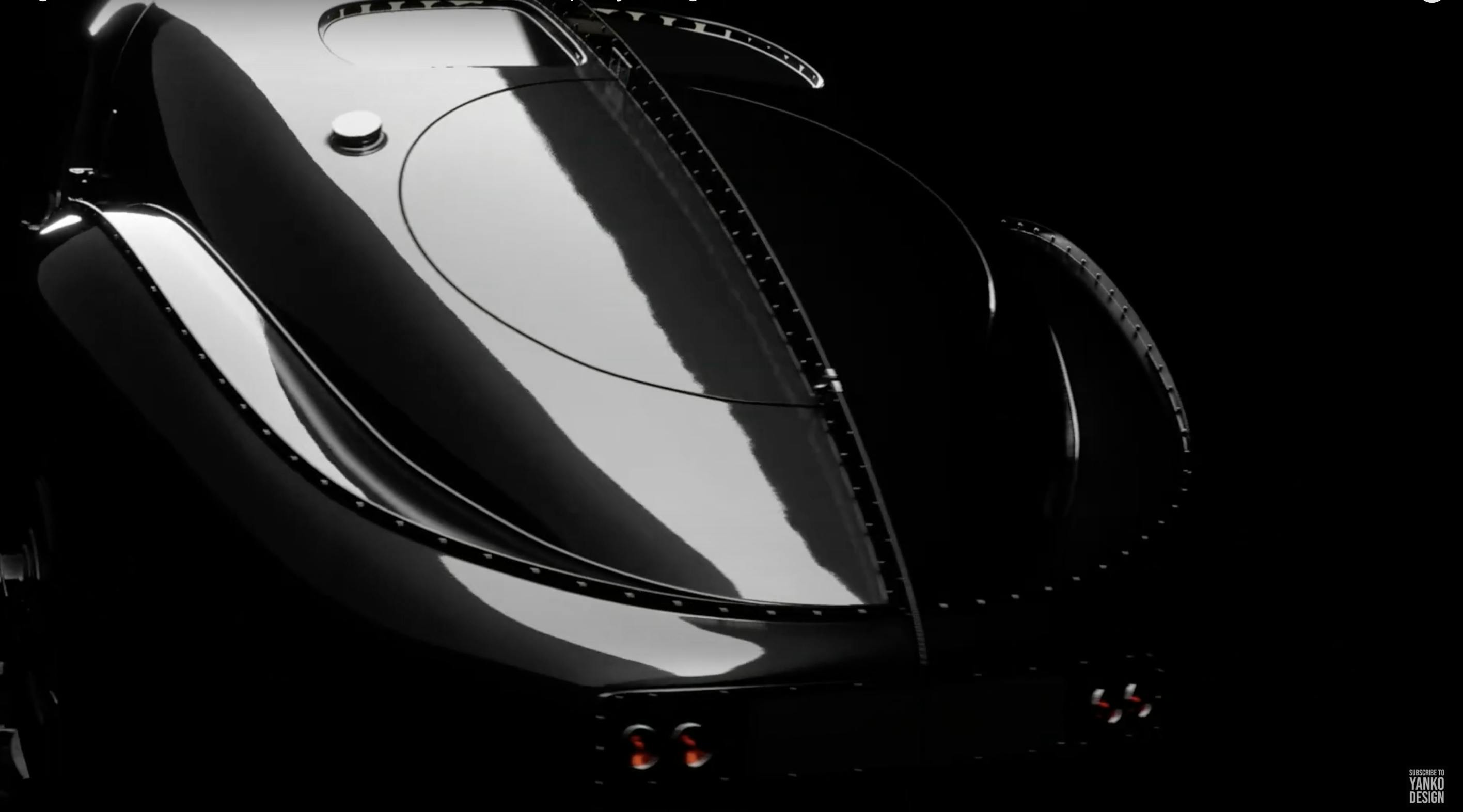 Yanko Design rendering Bugatti concept A