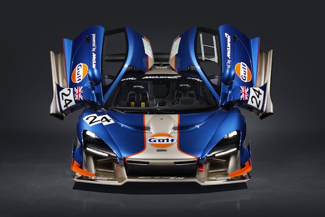 le mans mclaren senna gtr front