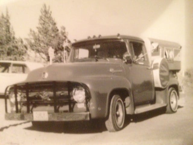 1956 Ford F100 vintage photo