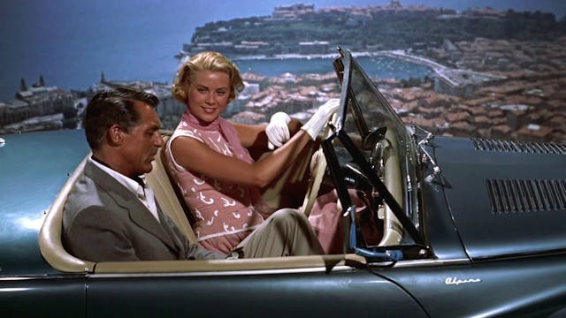 To Catch a Thief - 1953 Sunbeam Alpine with Grace Kelly and Cary Grant - passenger side