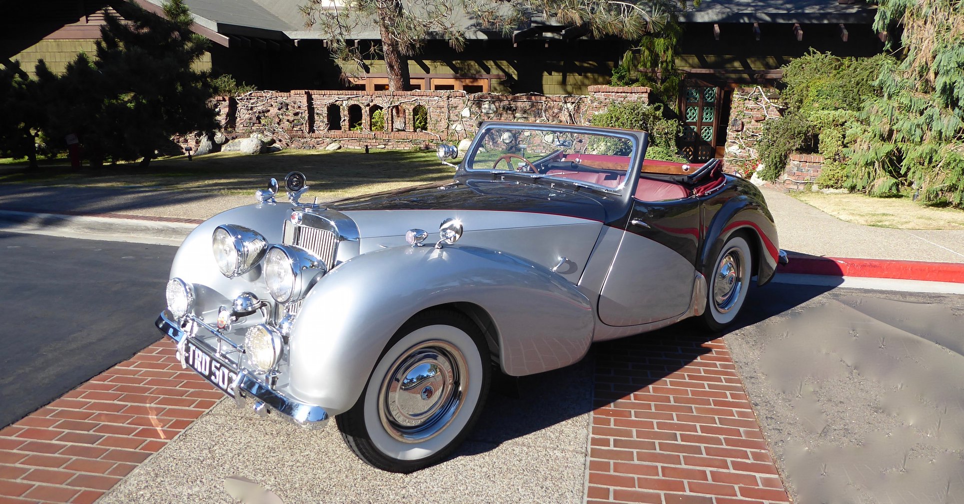 This 1947 Triumph 1800 roadster is meticulously restored—and