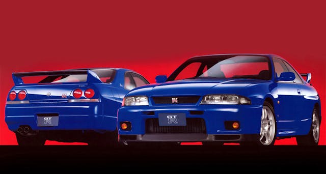 nissan skyline r33 lm limited and gtr