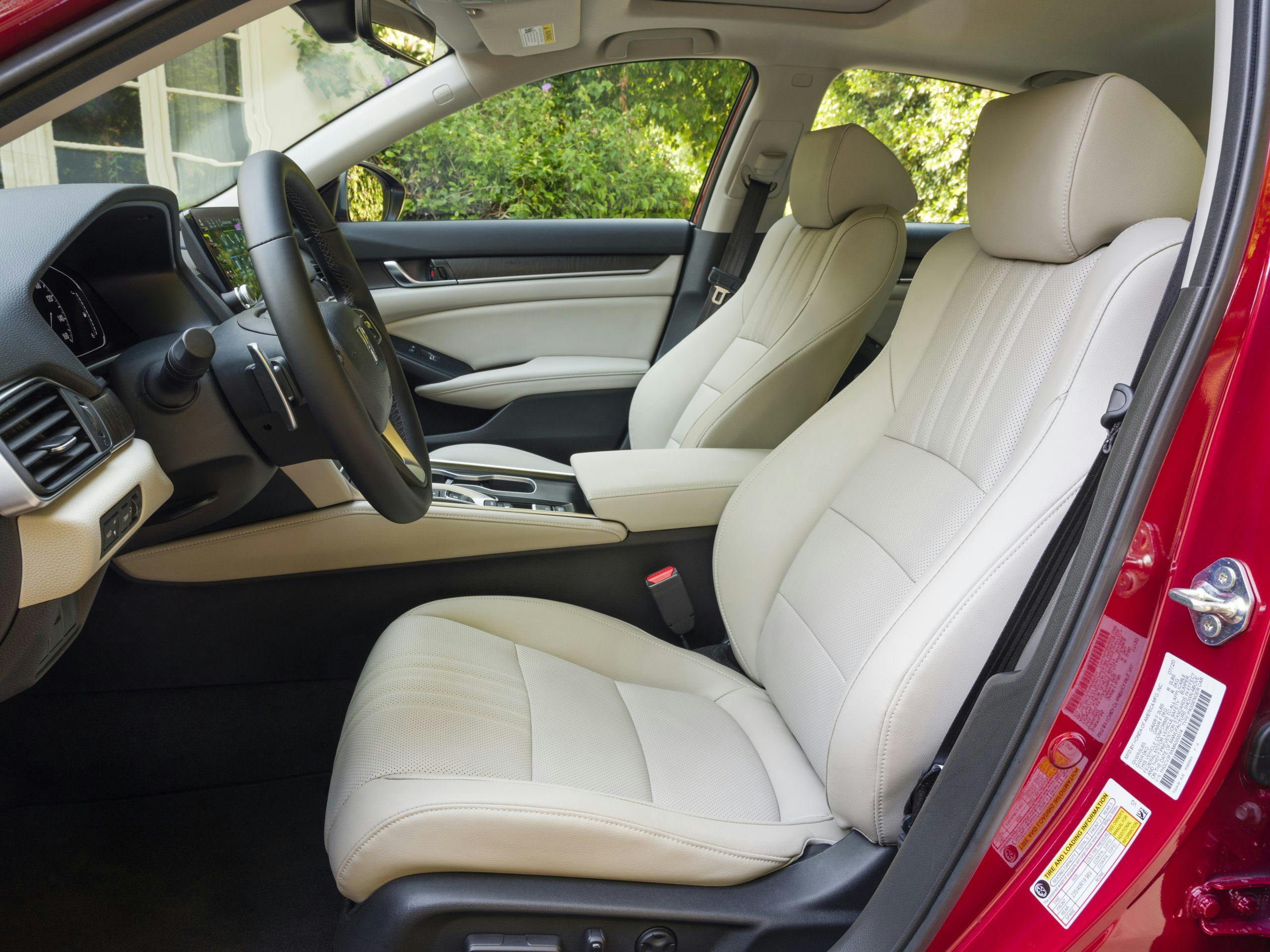 Honda Accord Hybrid interior seats