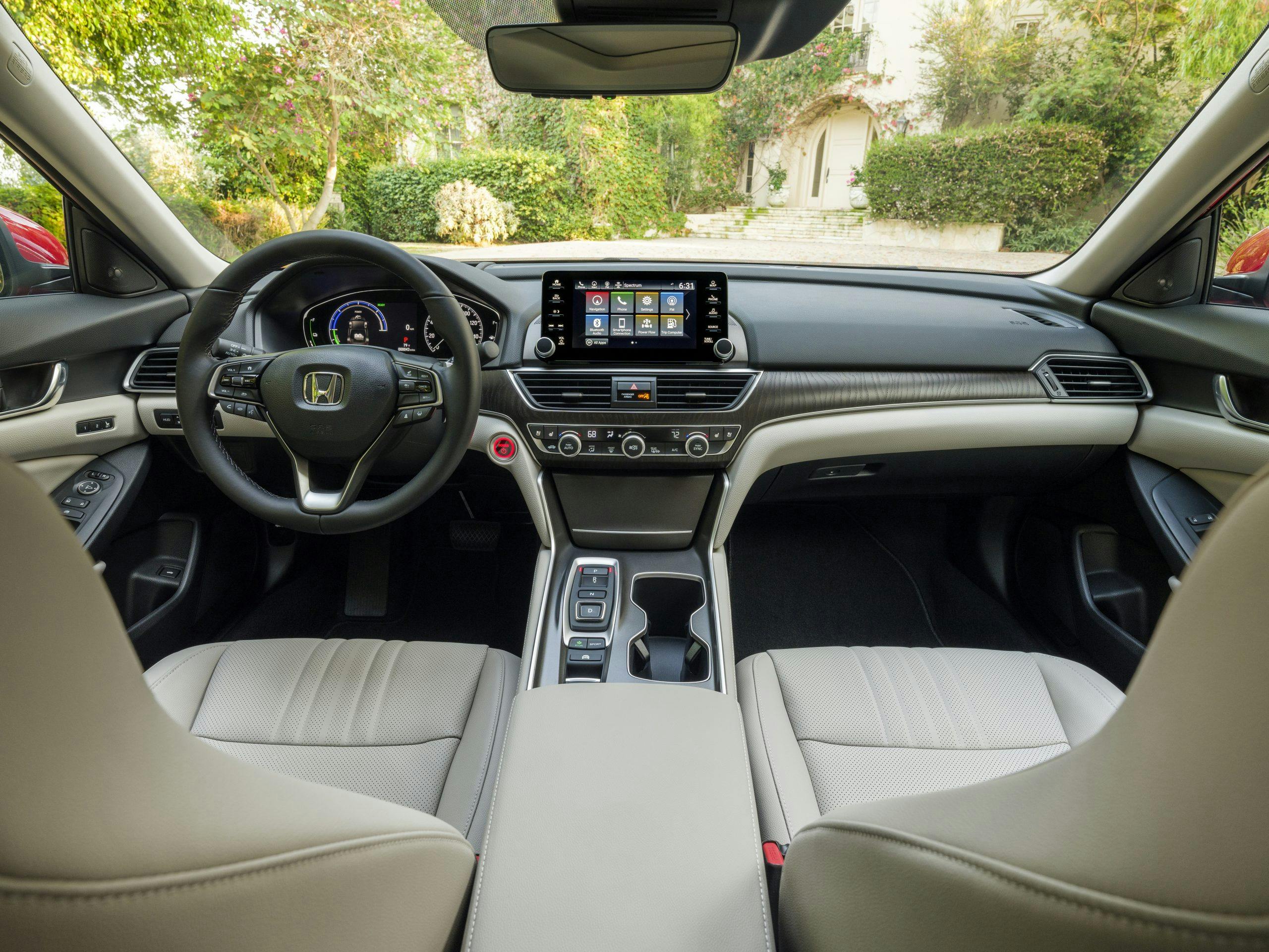 Honda Accord Hybrid interior front