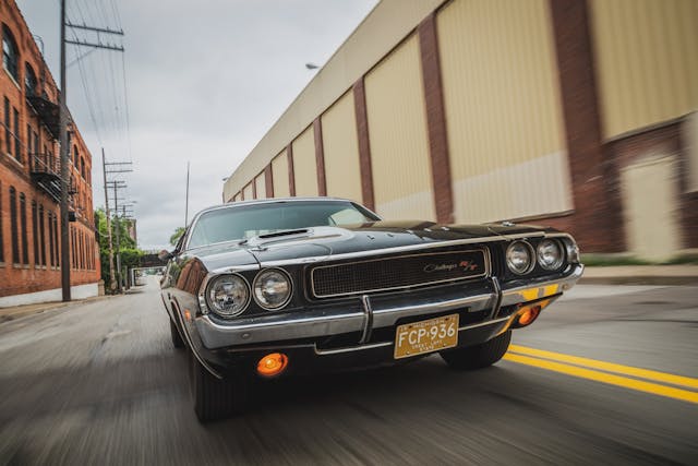 1970 Challenger front dynamic action close