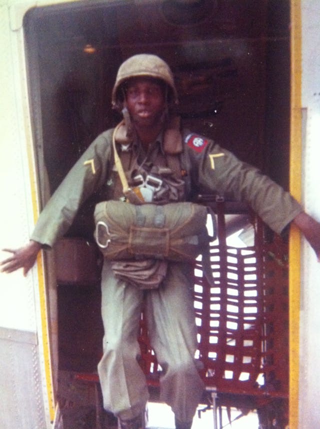 detroit soldier godfrey qualls in uniform