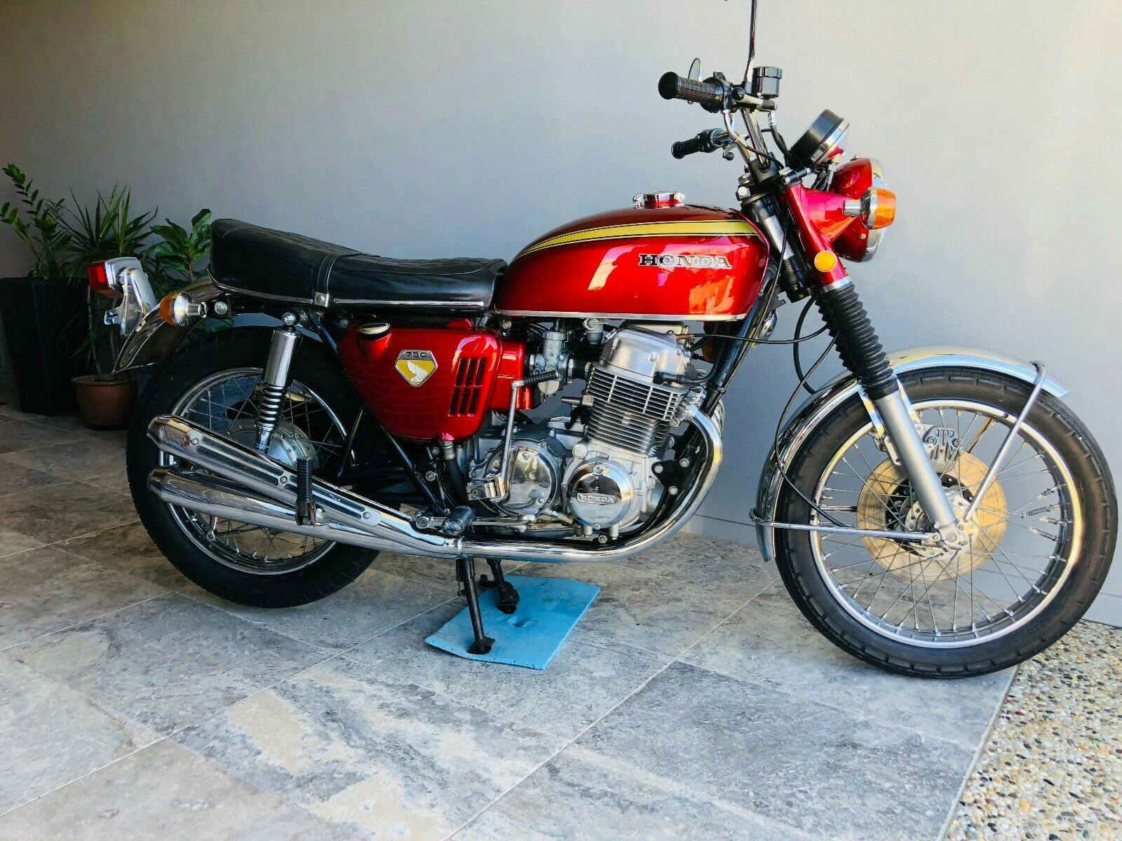 1969 Honda CB750 Sandcast K0 side profile
