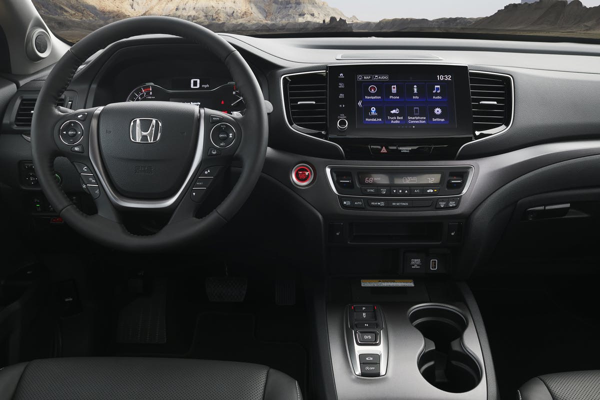 2021 Honda Ridgeline interior