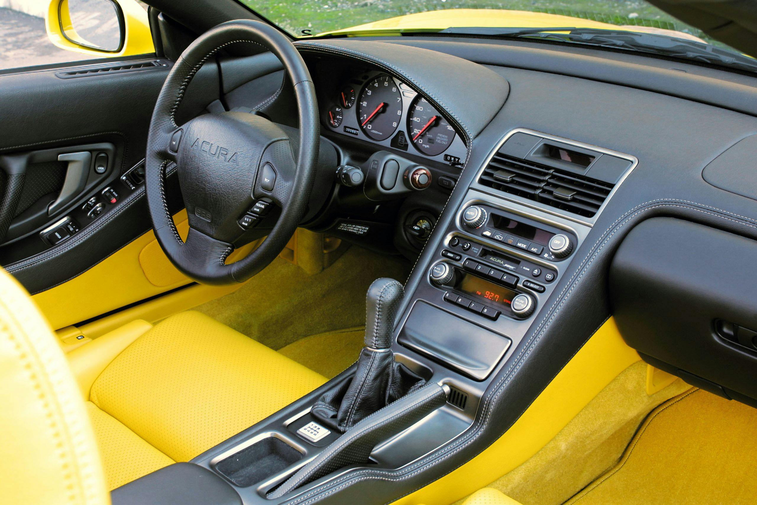 2002 Acura NSX interior