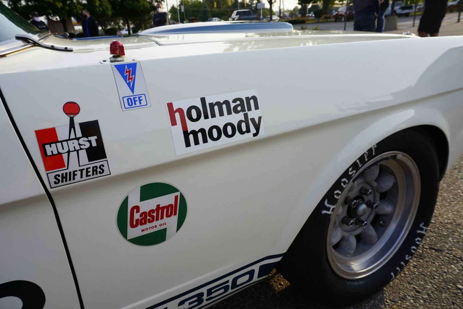 1965 Shelby GT350 holman moody sticker