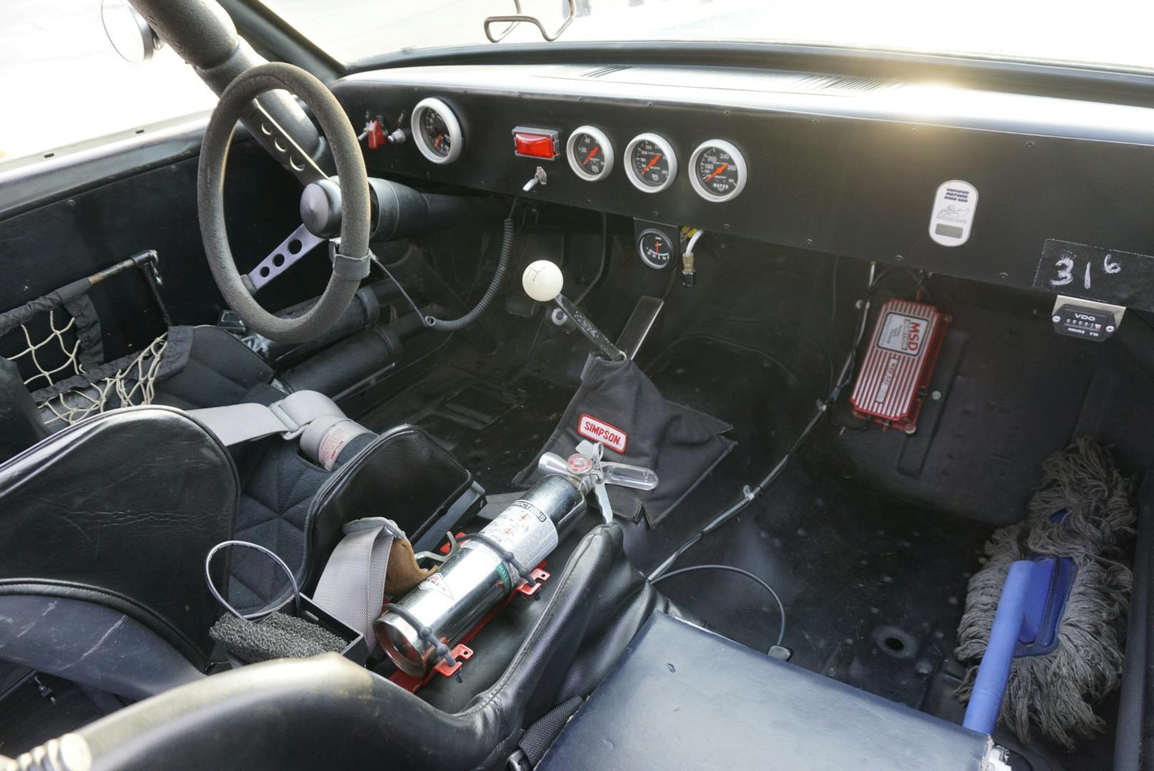 1965 Shelby GT350 Mustang interior