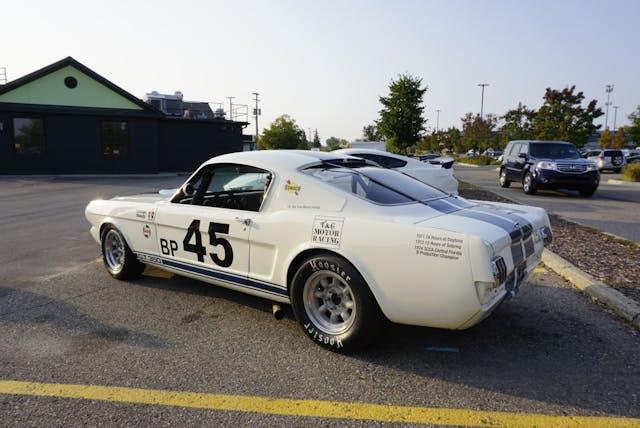 1965 Shelby GT350 Mustang wheel rear three quarter