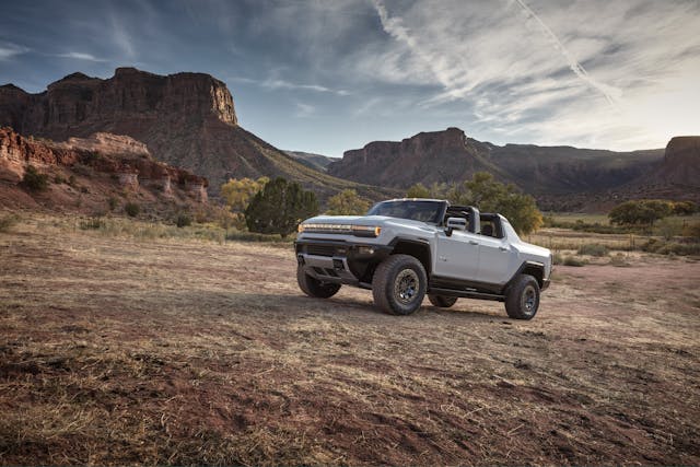 2022 GMC Hummer EV off-road