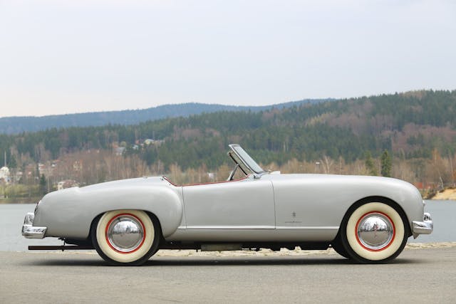 1951 Nash-Healey Spider side