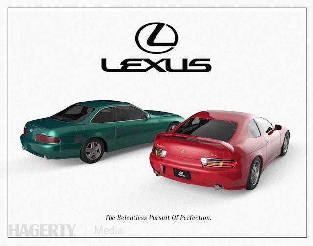 1997 Lexus LFA and LS advertisement