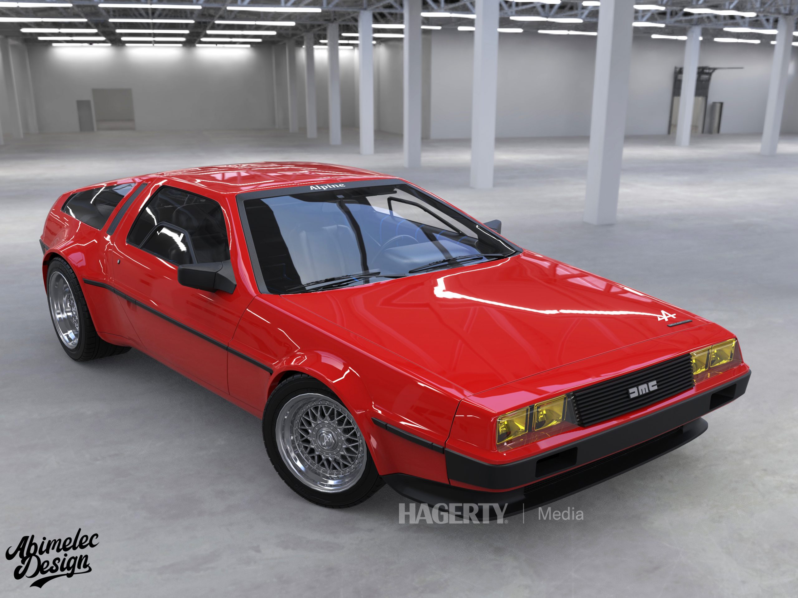 What If? 1981 Alpine-DeLorean - Hagerty Media