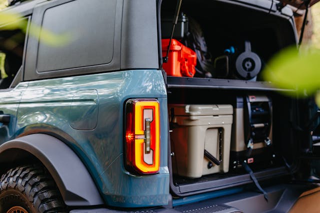 Bronco Overland Concept tail lamp detail