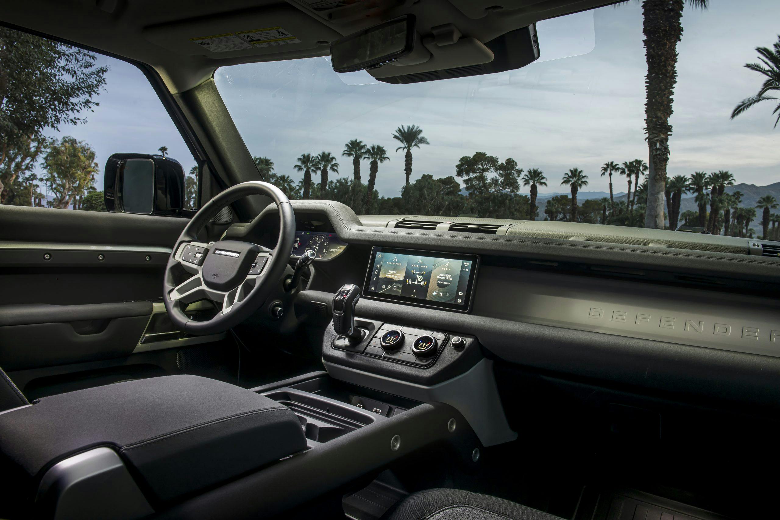 2020 Land Rover Defender interior