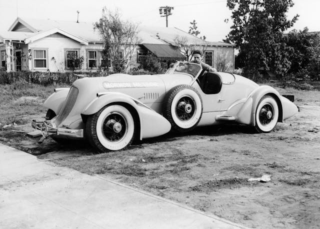 Duesenberg Mormon Meteor car front three-quarter