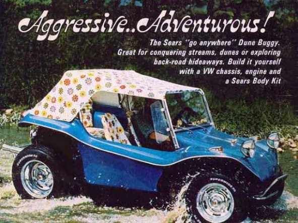 sears dune buggy body kit ad