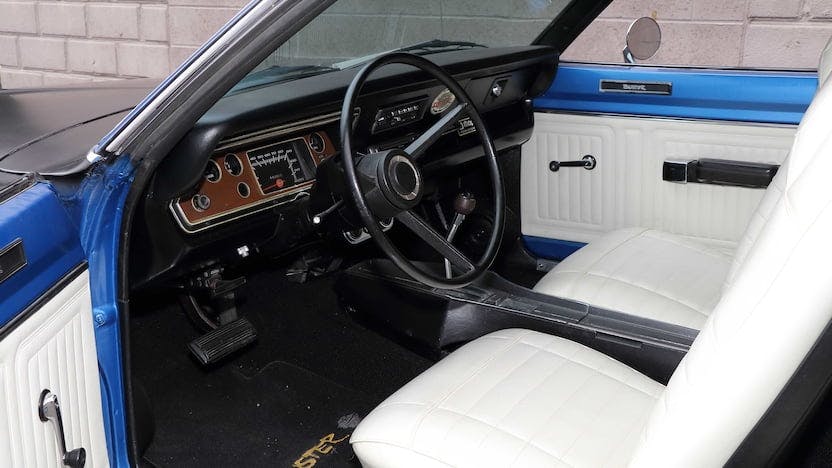 1972 Plymouth Duster 340 interior