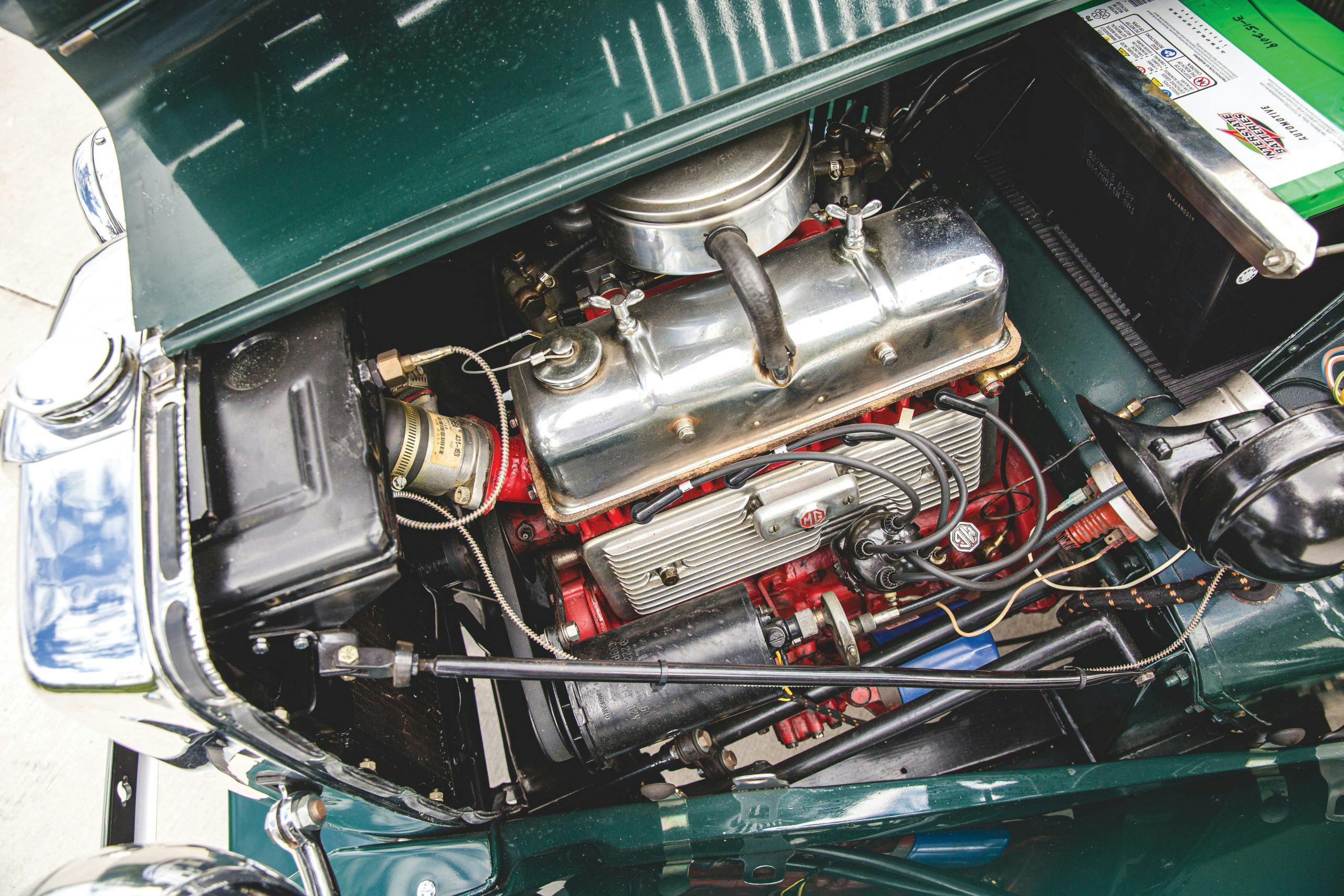 1952 MG TD engine