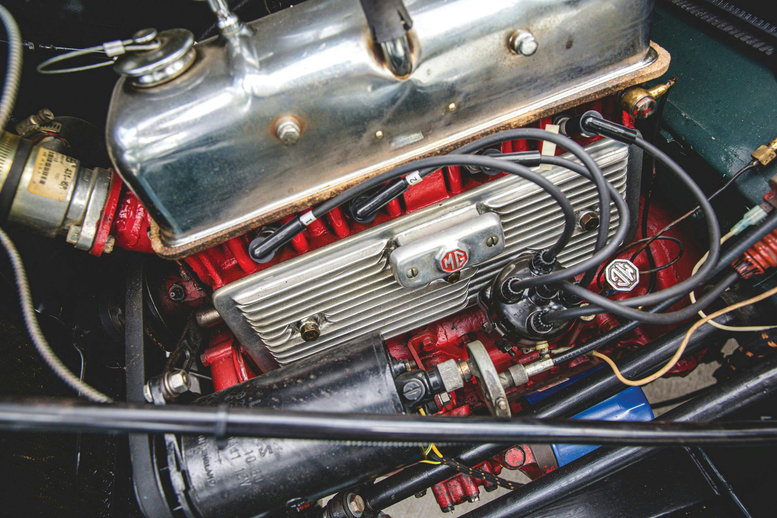 1952 MG TD engine