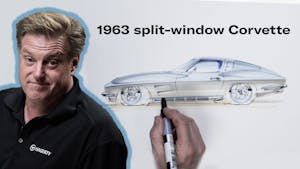 Streamlining the 1963 split-window Corvette | Chip Foose Draws a Car – Ep. 15