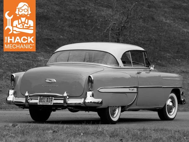 hack mechanic chevrolet bel air rear three-quarter hack mechanic chevrolet bel air rear three-quarter