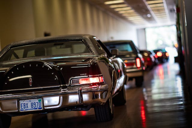 Lincoln hallway PDC closing car show