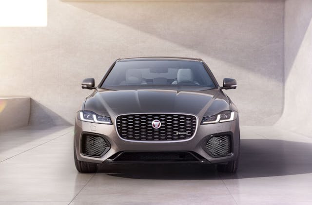 2021 jaguar xf sedan front