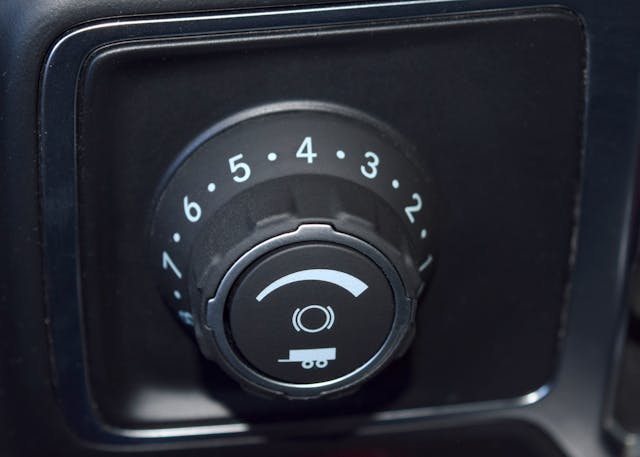 factory-backed Mopar trailer brake controller knob