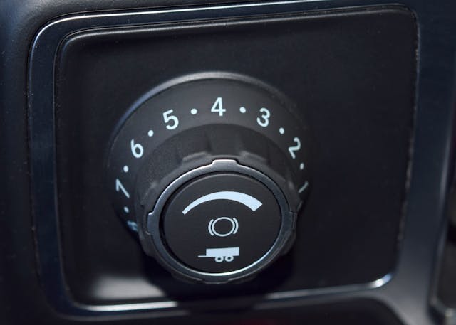 factory-backed Mopar trailer brake controller knob