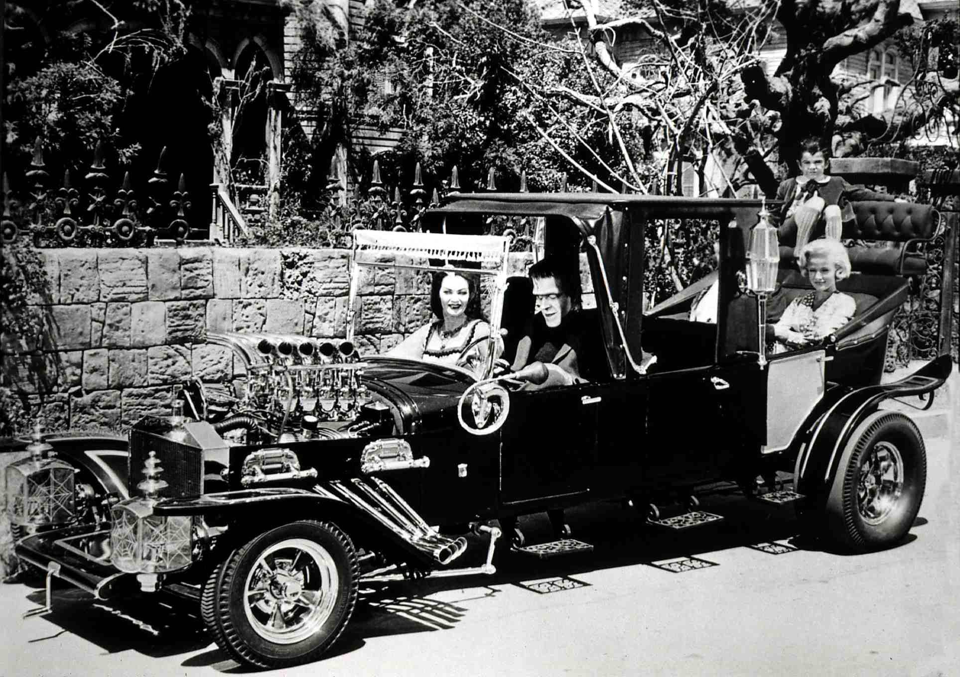 56 Halloweens ago The Munsters had the ghoulest cars on the block