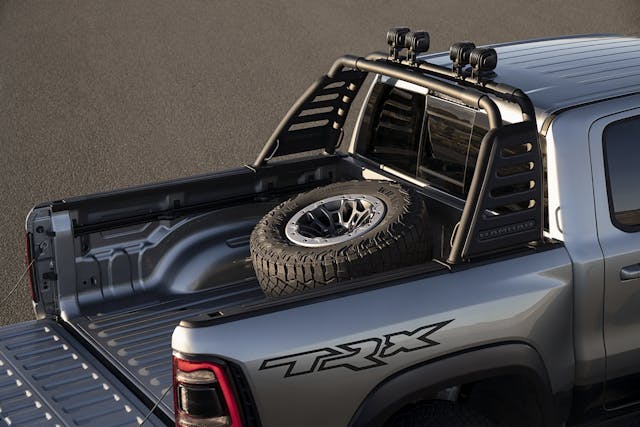 TRX Mopar accessories bed spare carrier