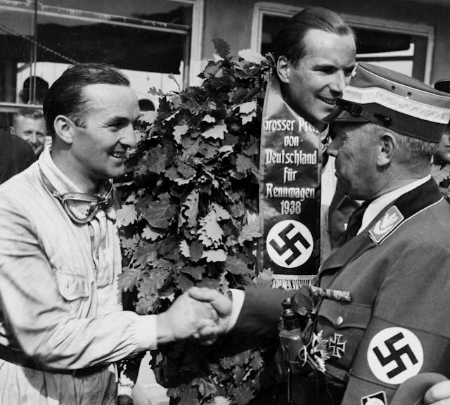 Richard Seaman winning german grand prix 1938