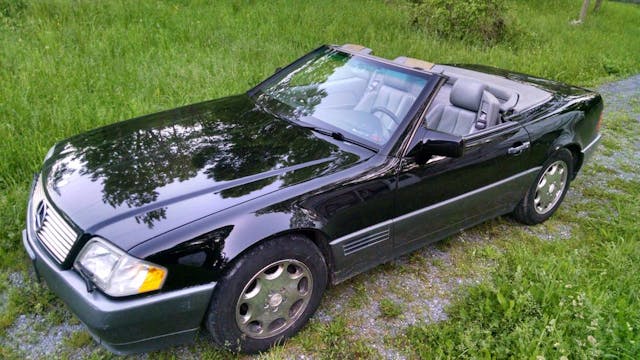 Rob Siegel - The Next Car - 1995 sl500 convertible full drivers side